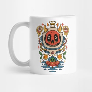 Astronaut and Alien Mug